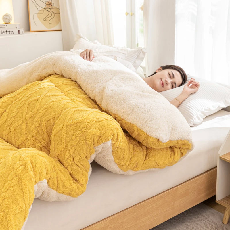 Artificial Lamb Cashmere Weighted Blankets