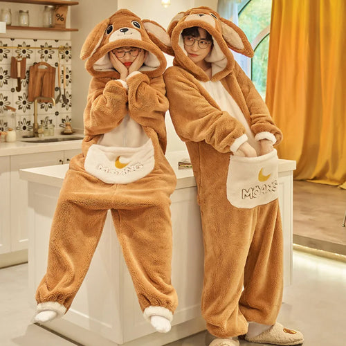 Cute Couples Pajama Onesies