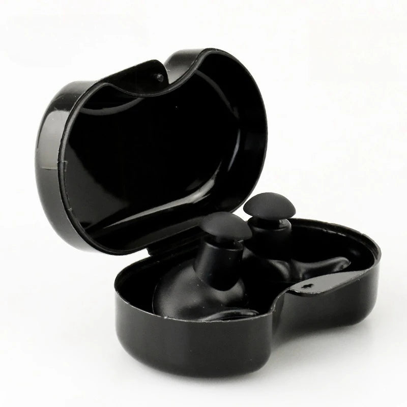 Swimming Silicone Earplugs Nose Clip Set