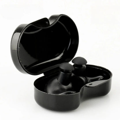Swimming Silicone Earplugs Nose Clip Set