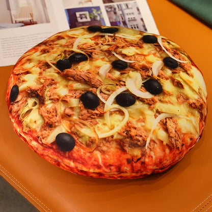 Pizza Shaped Pillow