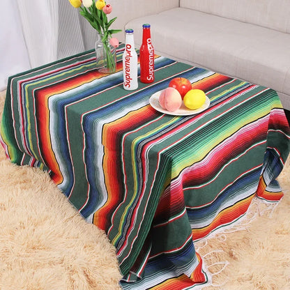 Mexican Tassel Blanket