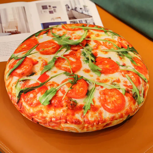 Pizza Shaped Pillow