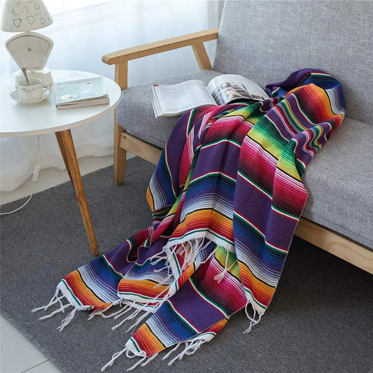 Mexican Tassel Blanket