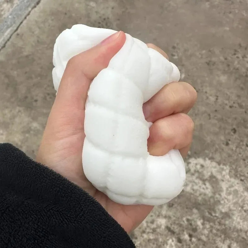 Innovative soft square white milk pillow