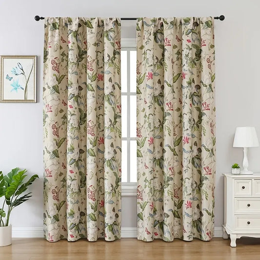 American Pastoral Print Blackout Curtain