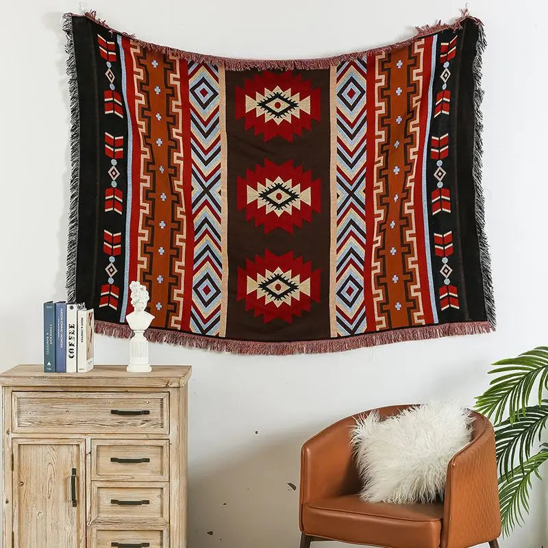 Throw Blanket Native American