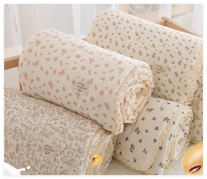 Cotton Padded Baby Blanket