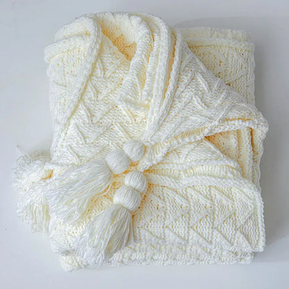 REGINA Chunky Knit Chenille Blankets