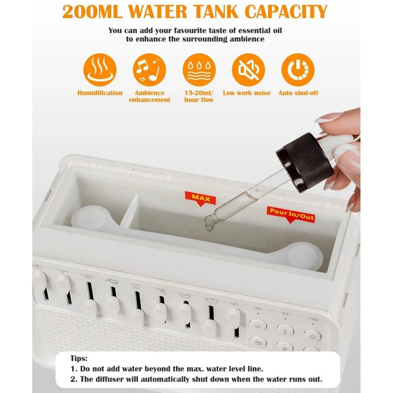White Noise Machine Diffuser Air Aroma