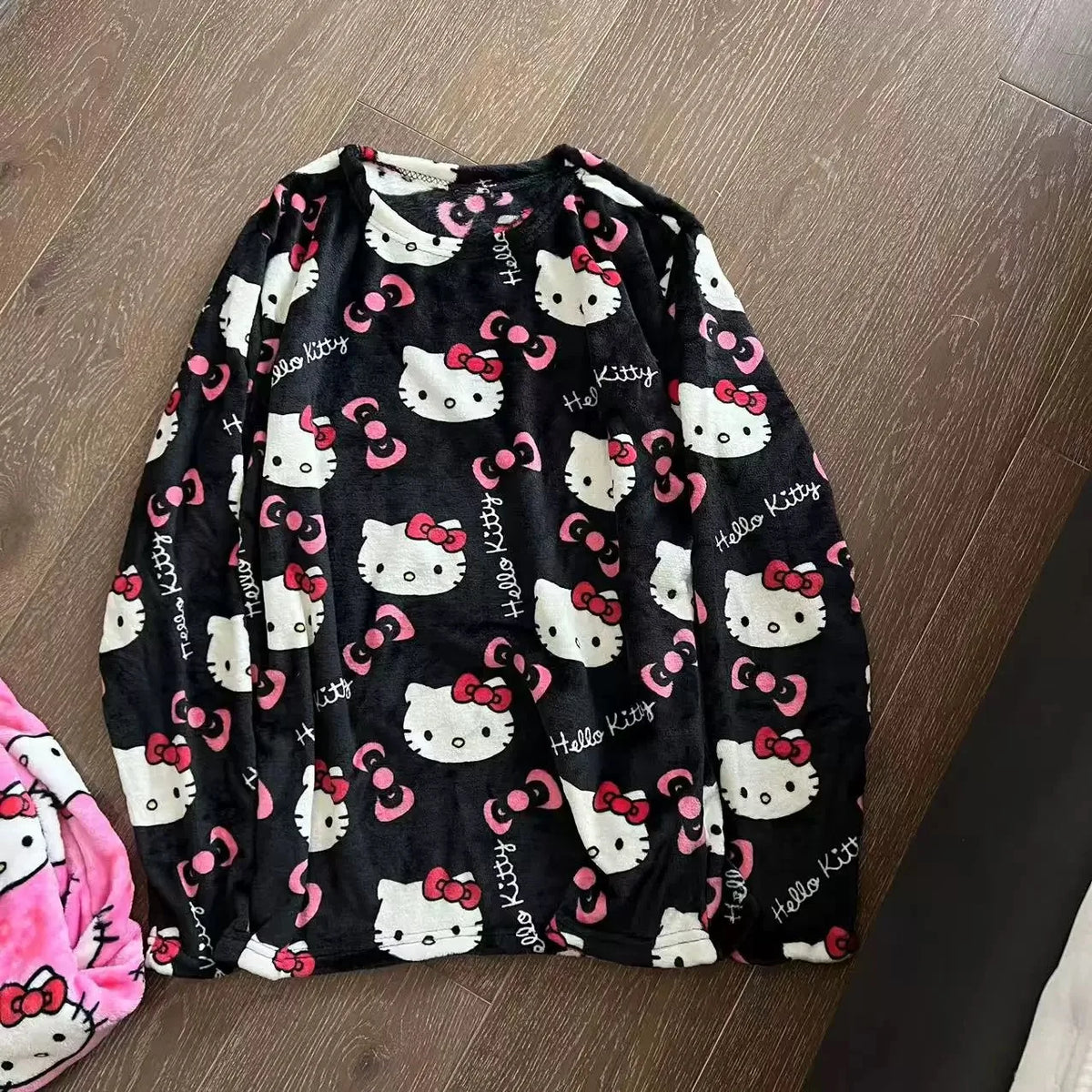 Winter Hello Kitty Pajama Top