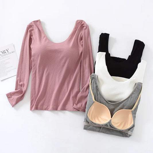 Long Sleeved Pajamas Top