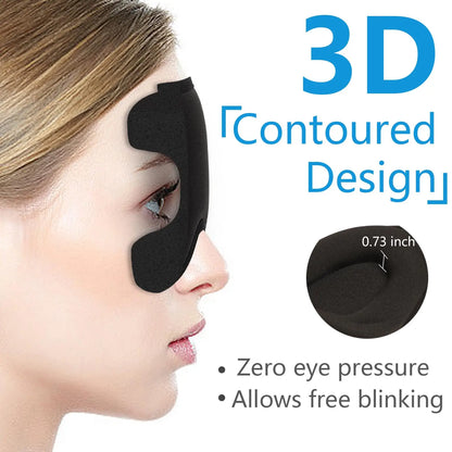 Blackout Sleep Mask with Memory Foam