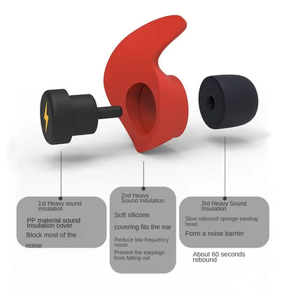 Noise-cancelling Sponge Earplugs