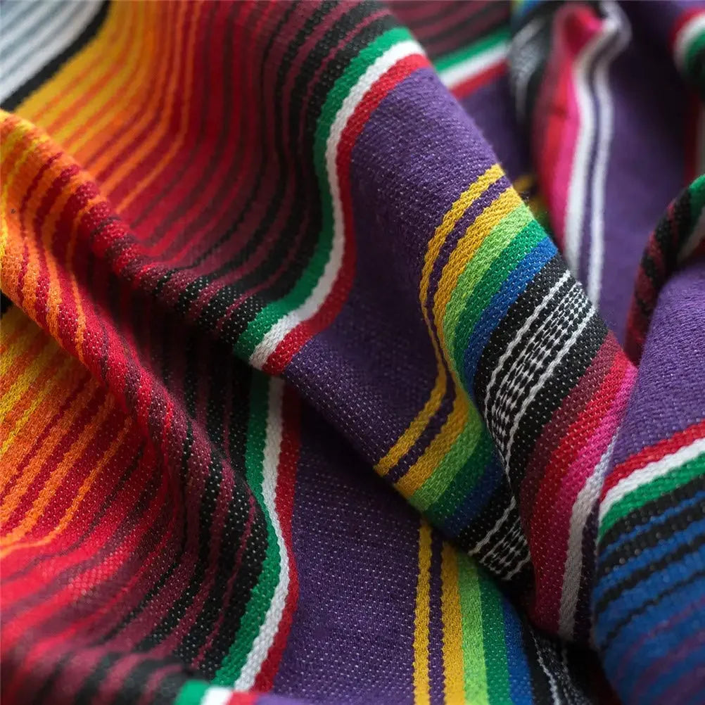 Mexican Tassel Blanket