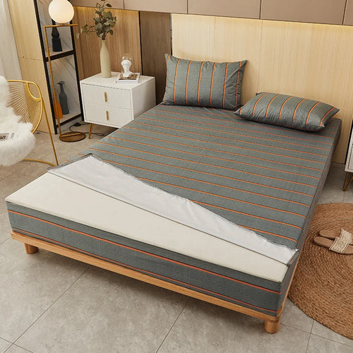 Printed Waterproof Mattress Cover with Zipper