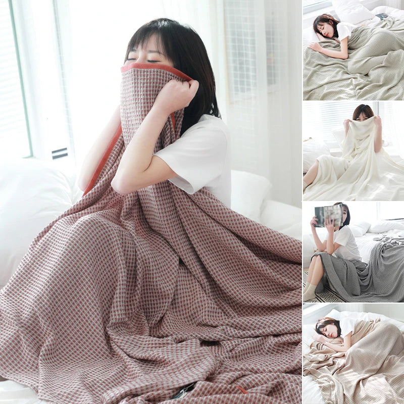 Cotton Bamboo Fiber Blanket