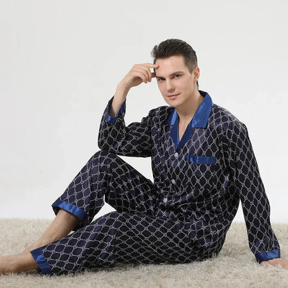 Silk Satin Pajamas for Men