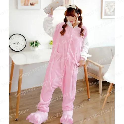Hello Kitty Sanrio One-Piece Pajamas Sets