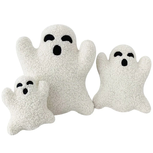 3 Pcs Ghost Shaped Halloween Pillows