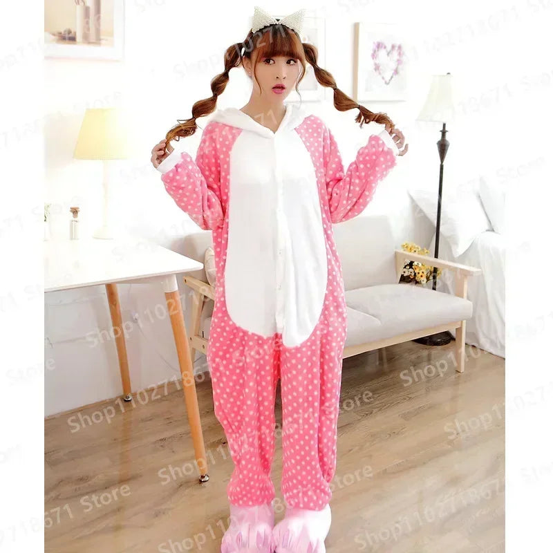 Hello Kitty Sanrio One-Piece Pajamas Sets