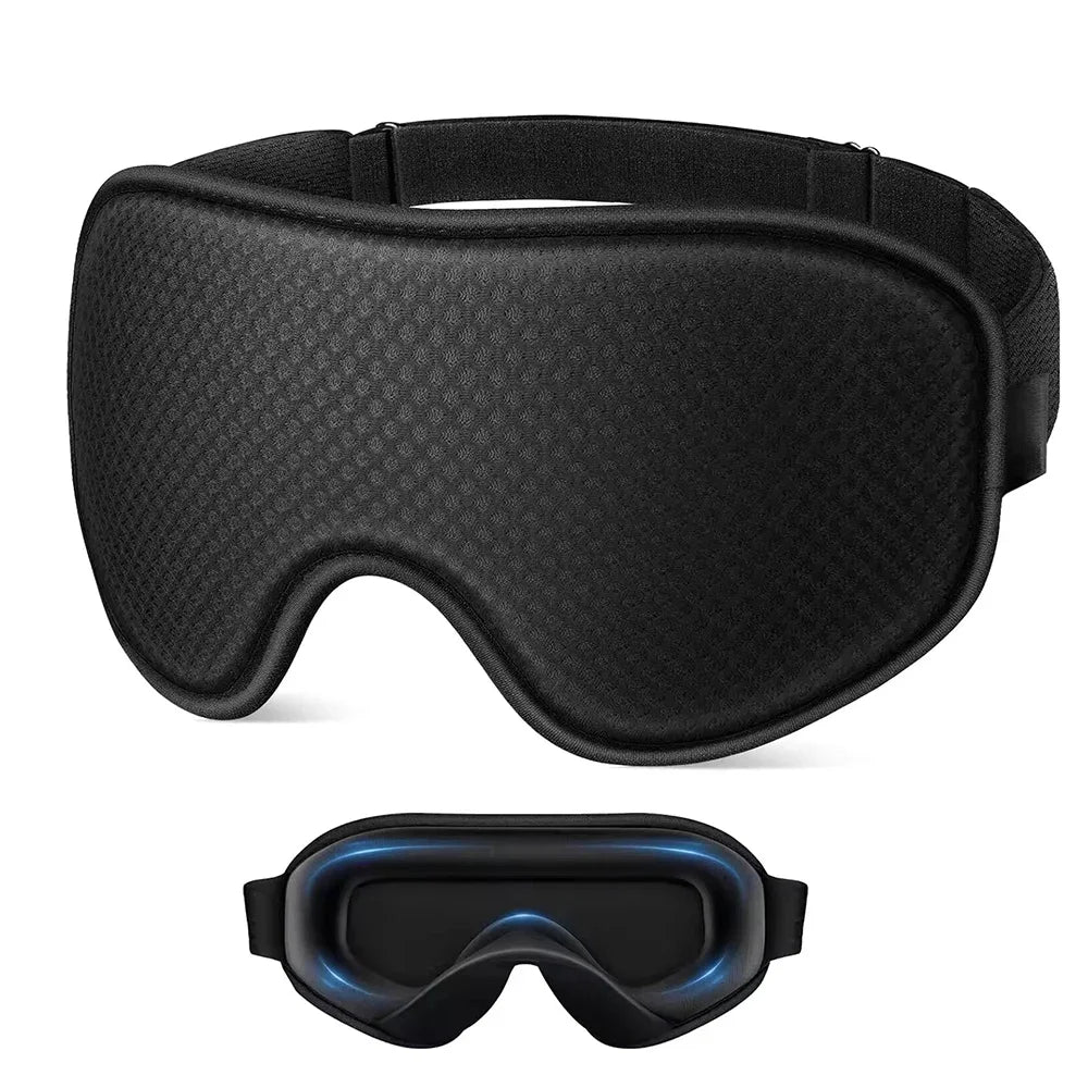 Blackout Sleep Mask with Adjustable Strap