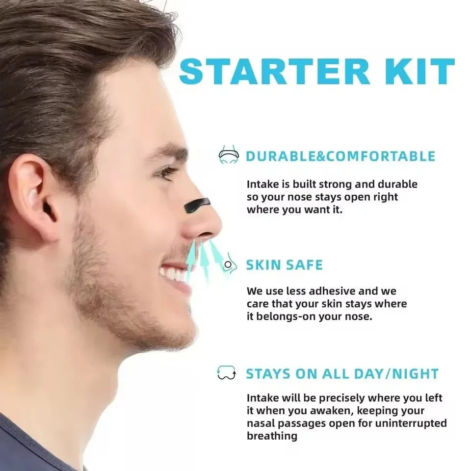 Magnetic Nasal Breathing Aid
