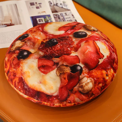 Pizza Shaped Pillow