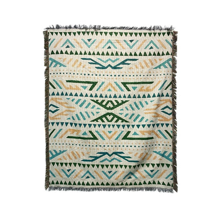 Boho Sofa Throw Blanket