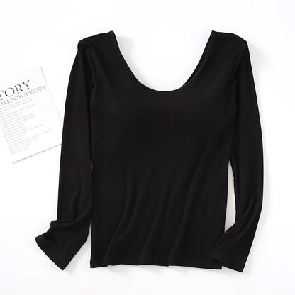 Long Sleeved Pajamas Top