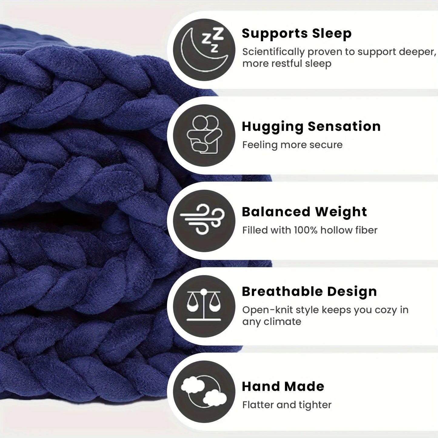 Knitted Weighted Blanket