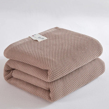Solid Cotton Blanket