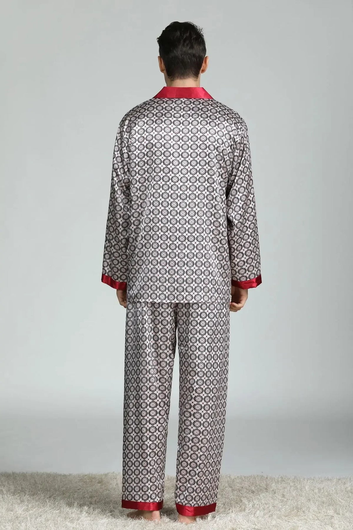 Silk Satin Pajamas for Men