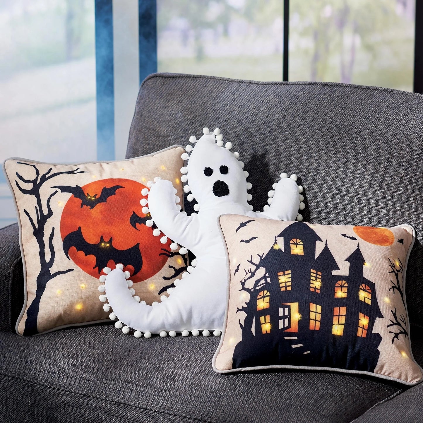 Cute Ghost Shaped Pillow