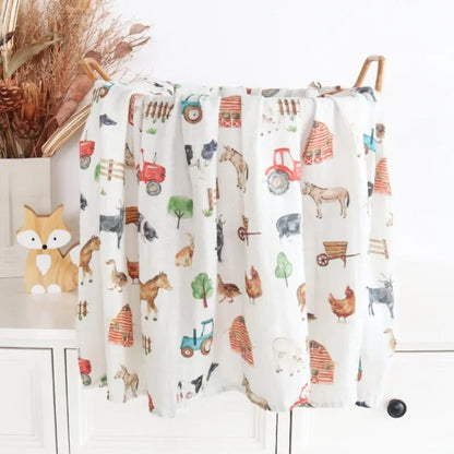 Cute Bear Baby Blanket