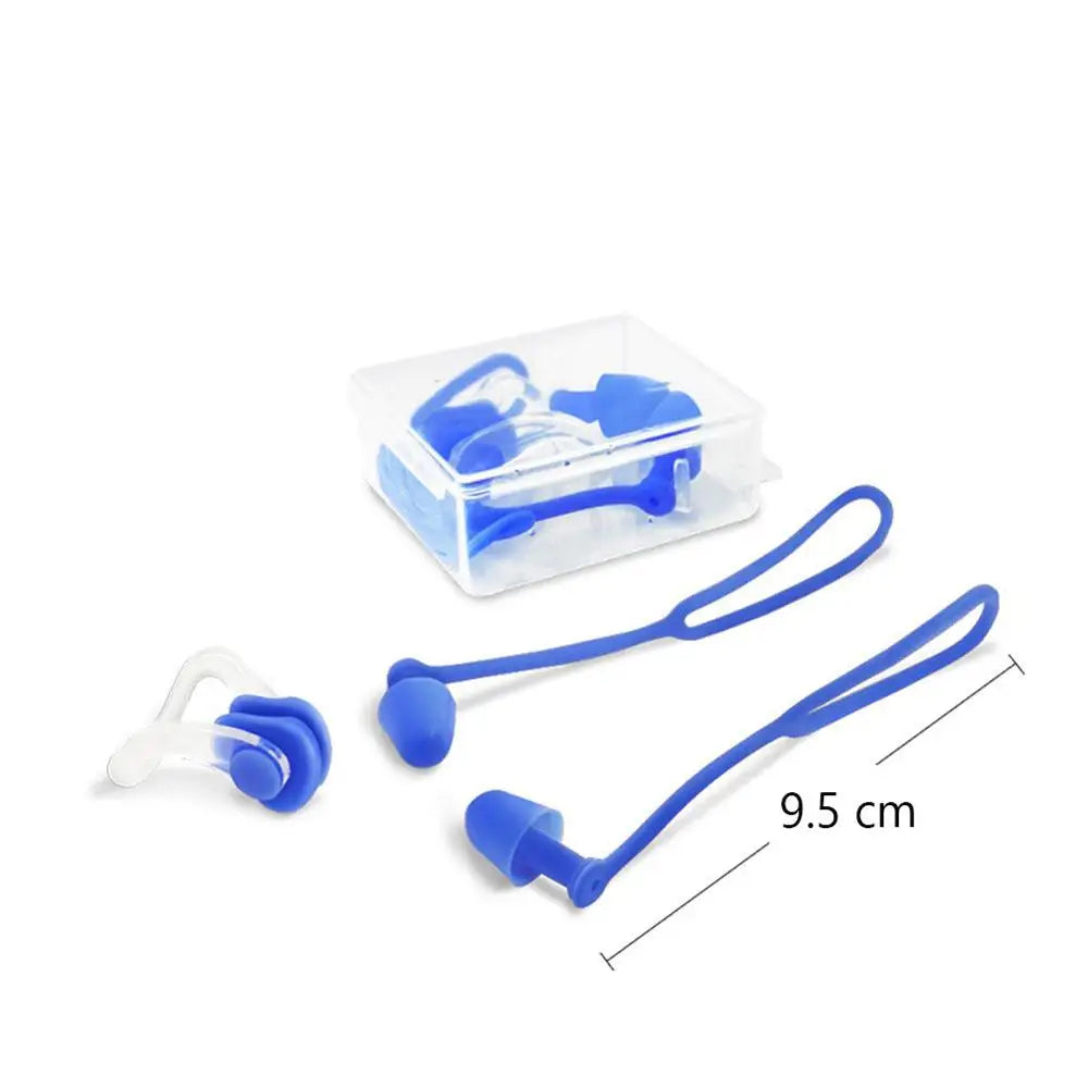 Waterproof Swimming Earplugs & Nose Clip