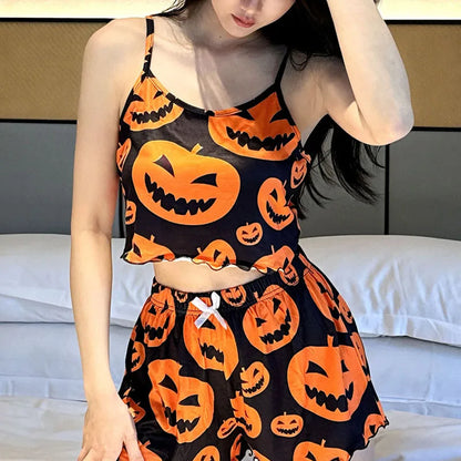 Halloween Pumpkin Loungewear