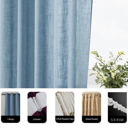 Sheer Bedroom Curtains Drapes
