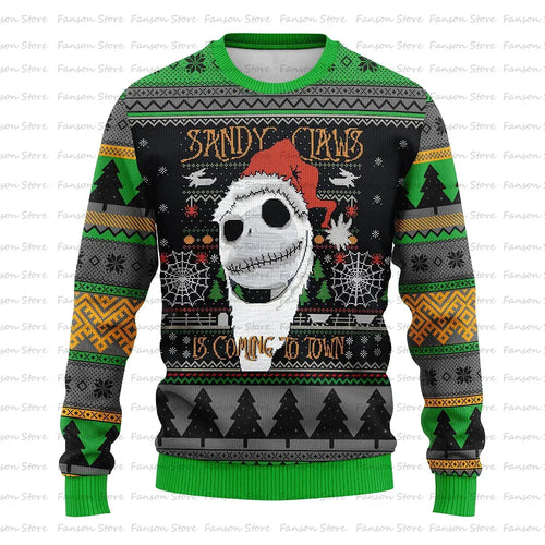 The Nightmare Before Christmas Ugly Christmas Sweatshirt