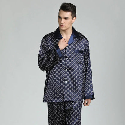 Silk Satin Pajamas for Men