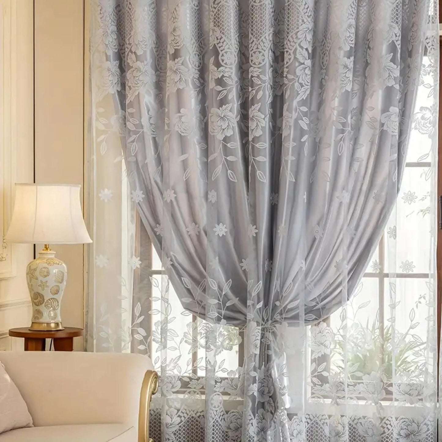 European Vintage Blackout Curtain