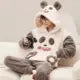 Plush Coral Fleece Pajamas