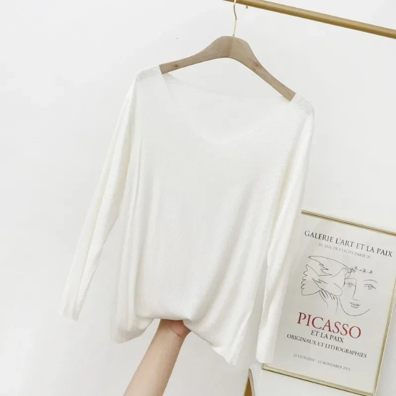 Long sleeved Single Piece Pajama Top