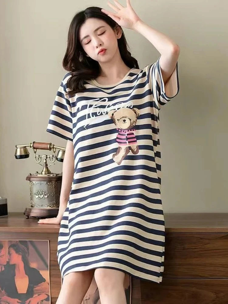 Casual Butterfly Printed Pajamas