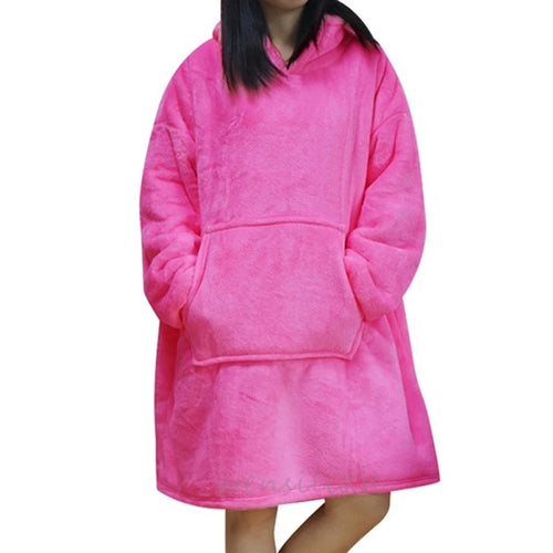 Hooded Blanket with Sleeves