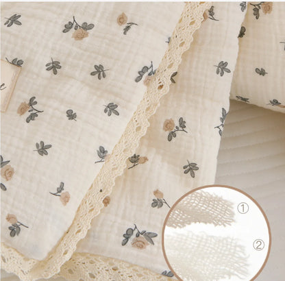 Cotton Padded Baby Blanket