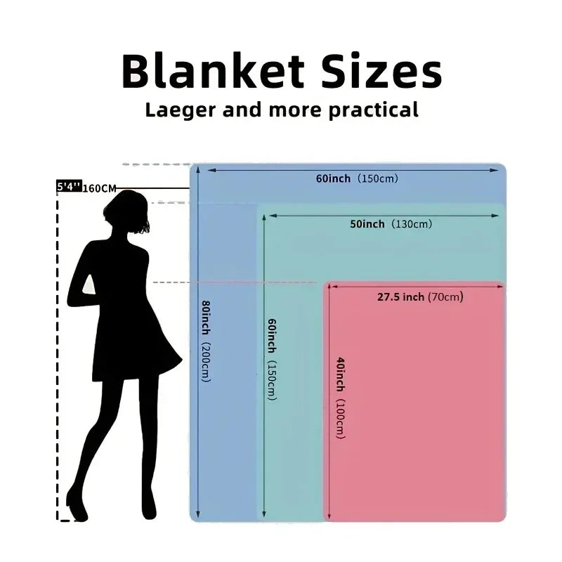 Geometric Pattern Throw Blanket