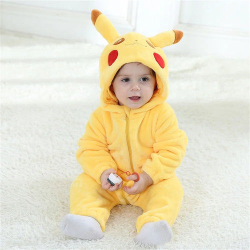 Baby Cartoon Halloween Pajamas | Shrek, Pikachu, Mino, Sully