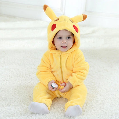 Baby Cartoon Halloween Pajamas | Shrek, Pikachu, Mino, Sully