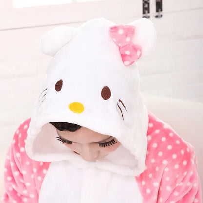 MINISO Hello Kitty Pajamas Party Cosplay Costume